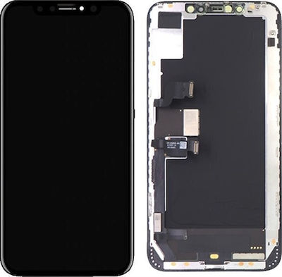 Οθόνη Lcd Zy mit Touchscreen für iPhone XS Max (Schwarz)