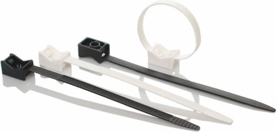 Trytyt Universal Strap Holder Πλαστικά Δεματικά Καλωδίων σε Μαύρο χρώμα (100τμχ) UP-1035UV