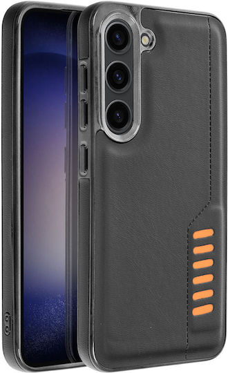 Milano Nets Back Cover Piele artificială / Silicon Negru (Galaxy A54Oppo A54)