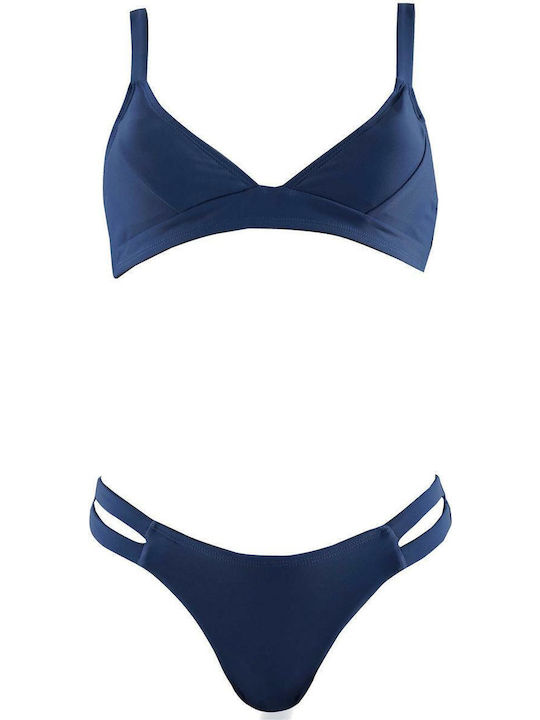 G Secret Bikini-Set mit Verstärkung Marineblau