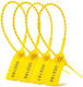 Printed Plastic Cable Ties in Yellow Color (50 pcs) (z791415)