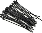 Dematoare de Cabluri Negru 100pcs XR-00252