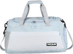 Mcan Artificial Leather Sack Voyage 31lt Light Blue L50xW23xH27cm