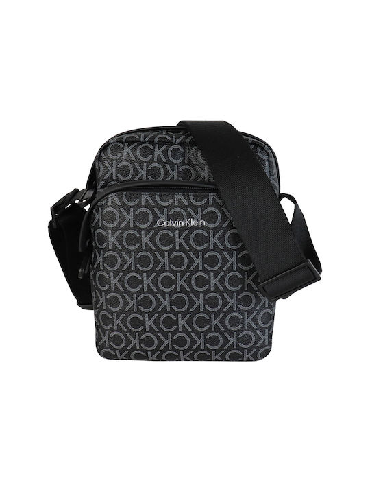 Calvin Klein Ανδρική Τσάντα Ώμου / Χιαστί Μαύρη