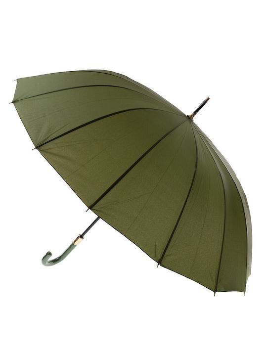 FantazyStores Regenschirm Kompakt Khaki