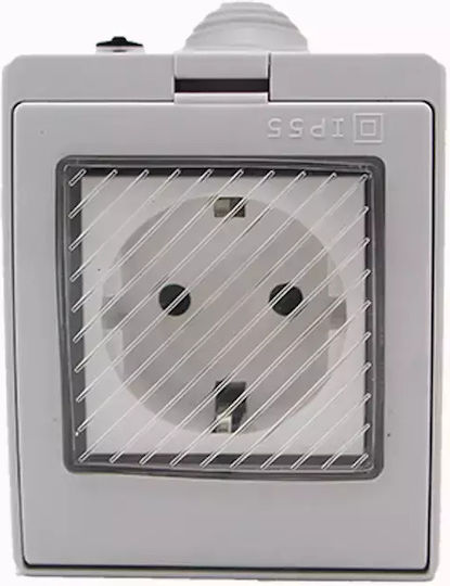 Smart Power Socket with Key 1pcs