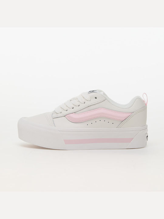 Vans Knu Stack Ανδρικά Sneakers White / Pink