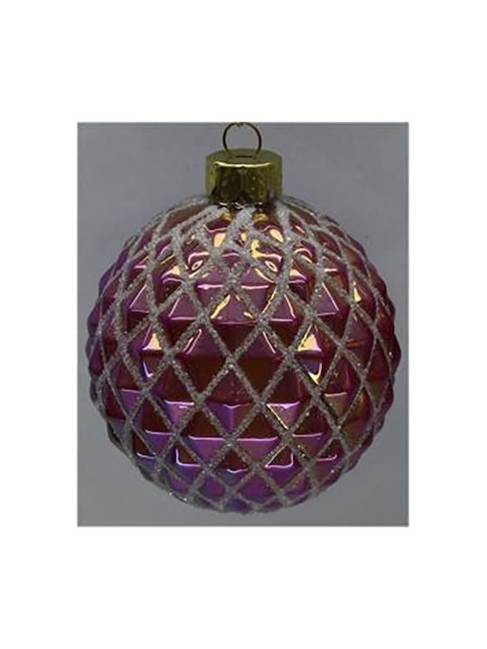 Iliadis Christmas Glass Ball Ornament