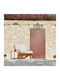 Kunststoff Spalier Für Garten in Braune Farbe 100x200cm