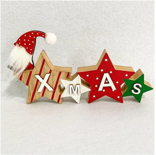 +Efo Christmas Wooden Figure Deer Height 23cm