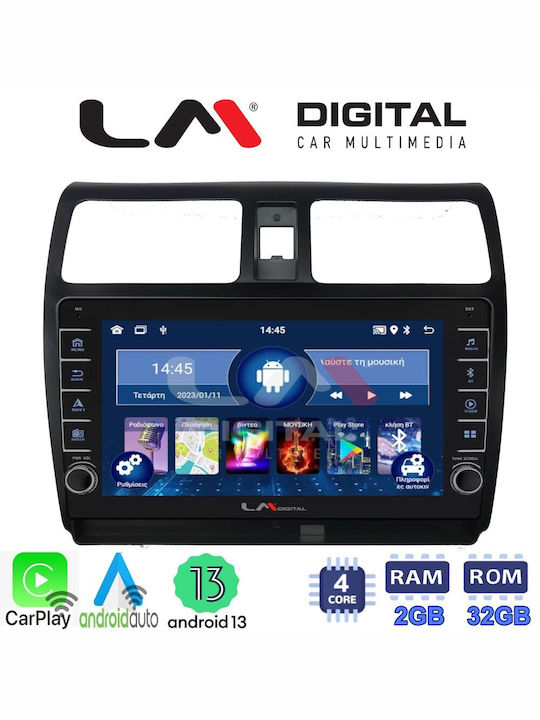 LM Digital Ηχοσύστημα Αυτοκινήτου για Suzuki Swift 2005 > 2010 (Bluetooth/USB/WiFi/GPS/Apple-Carplay/Android-Auto)