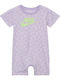 Nike Sweet Swoosh Babystrampler Kurzärmelig Lilac