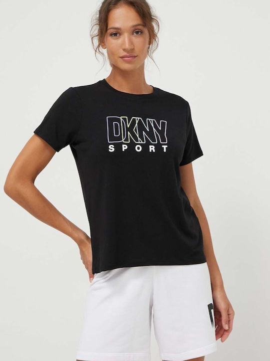 DKNY Damen T-Shirt Black