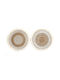 Atmosphera Fabric Placemats Beige 38cm