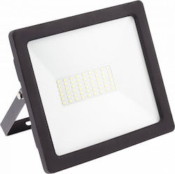 Gtv Προβολέας 50W Στεγανός 6400K