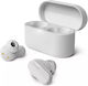 Philips Tat3508 In-ear Bluetooth Handsfree Ακουστικά με Αντοχή στον Ιδρώτα και Θήκη Φόρτισης Λευκά