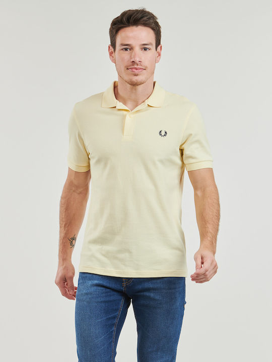Fred Perry Polo Short Sleeve Blouse Yellow
