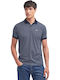 Polo Short Sleeve Blouse Navy Blue