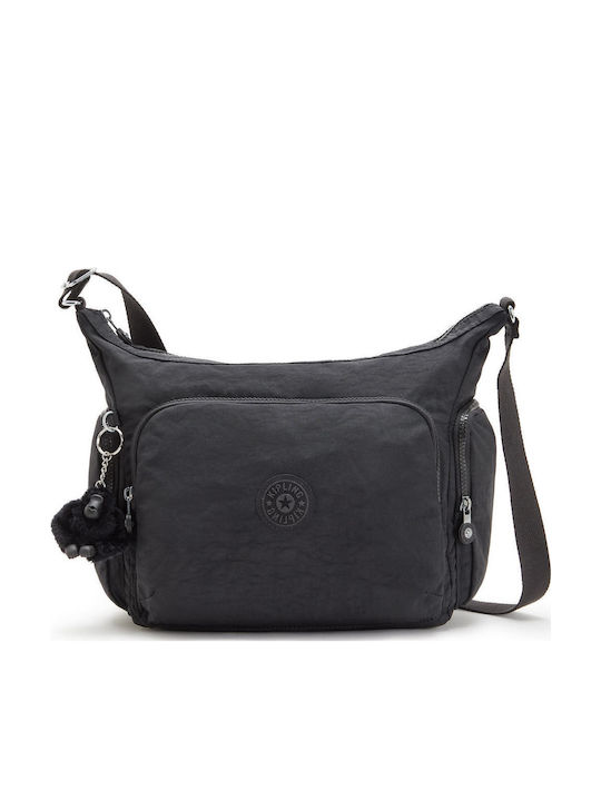 Kipling Gabb Γυναικεία Τσάντα Ώμου Black Noir