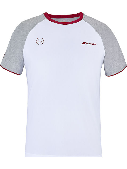 Babolat 6MS24011-1000 Herren Tennisbekleidung Weiß