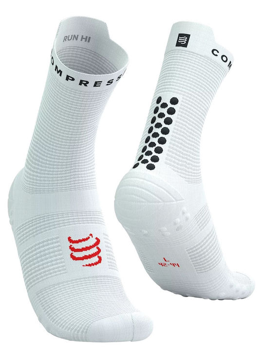 Compressport Racing Running Κάλτσες Λευκές 1 Ζε...