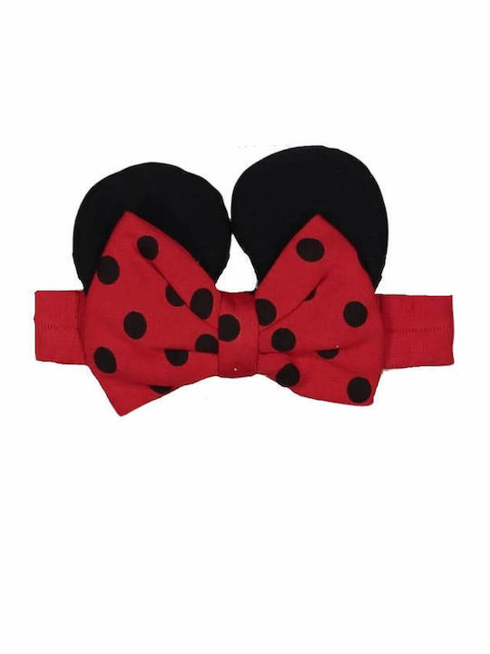 Kids Hair Band In Red Colour