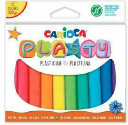 Carioca Plasticines for 3+ Years, 6pcs 42173