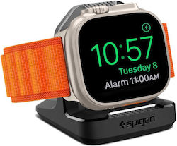 Spigen Rugged Armor Stand Φορτιστής για Apple Watch Ultra2/Ultra 9/8/7/6/5/SE/4/3/2/1 Μαύρος Spigen Rugged Armor Stand Φορτιστής για Apple Watch Ultra2/Ultra 9/8/7/6/5/SE/4/3/2/1 Μαύρος