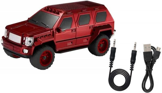 Andowl Bluetooth Speaker 8W with Radio and Battery Life up to 3 hours Red Q-YX1869