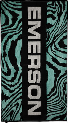 Emerson Animal Print Beach Towel Cotton Green