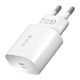 Devia Charger with USB-C Port and Cable USB-C - USB-C 25W Power Delivery Whites (EA455)