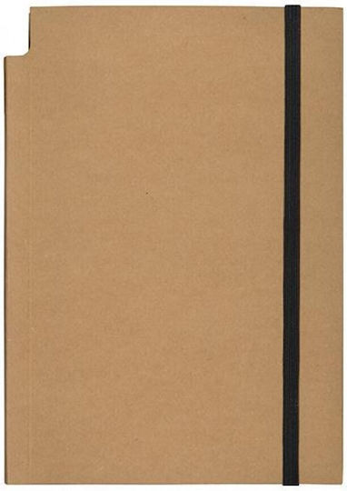 Next Notepad 80 Sheets A5 Ruled with Elastic