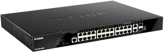 D-Link DGS-1520-28MP/E Managed L3 PoE+ Switch με 20 Θύρες Gigabit (1Gbps) Ethernet και 2 SFP Θύρες