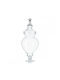 Palma Emporio Decorative Vase Transparent 20x58cm