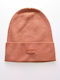 Calvin Klein Beanie Unisex Beanie Gestrickt in Orange Farbe