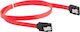 Lanberg 7-Pin SATA II - 7-Pin SATA II 50cm Κόκκινο CA-SASA-14CC-0050-R