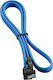 Cablemod 7 pini SATA III - 7 pini SATA III Cablu 60cm Albastru (CM-CAB-RSAT-N60KLB-R)