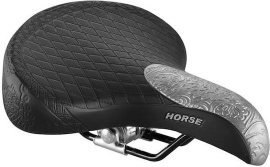 Monte Grappa Horse 3040 Schwarz Fahrradsattel Stadt