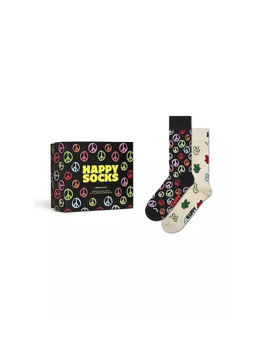 Happy Socks Κάλτσες Πολύχρωμες 2Pack