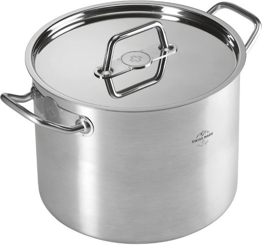 Kuhn Rikon Stainless Steel Marmite Capacity 6lt with Diameter 24cm.