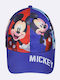 Stamion Детска Шапка С Козирка Текстилна Mickey Синя