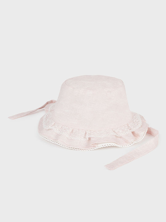 Mayoral Kids' Hat Fabric Pink