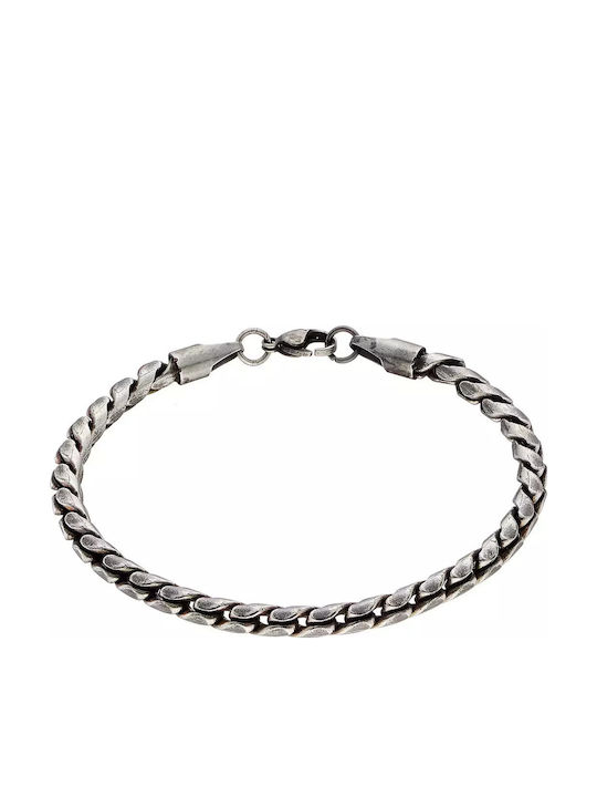 Oxzen Chain Hand made of Stainless Steel Thin Thickness 4mm