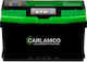 Carlamco Batterie Auto mit Kapazität 80Ah Start/Stopp