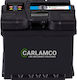 Carlamco Baterie Auto cu Capacitate 45Ah