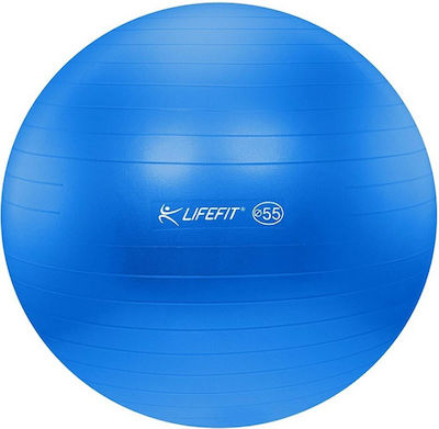 Lifefit Exercise Ball Pilates 55cm in Blue Color