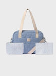 Mayoral Shoulder/Hand Diaper Bag Light Blue