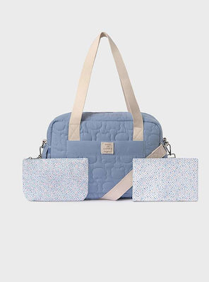 Mayoral Shoulder/Hand Diaper Bag Light Blue