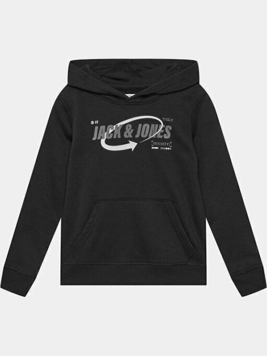 Jack & Jones Παιδικό Φούτερ με Κουκούλα και Τσέ...