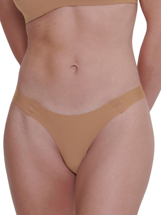 Sloggi Feel 2.0 Women's Brazil Seamless Beige